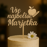 Napis za na torto učiteljica