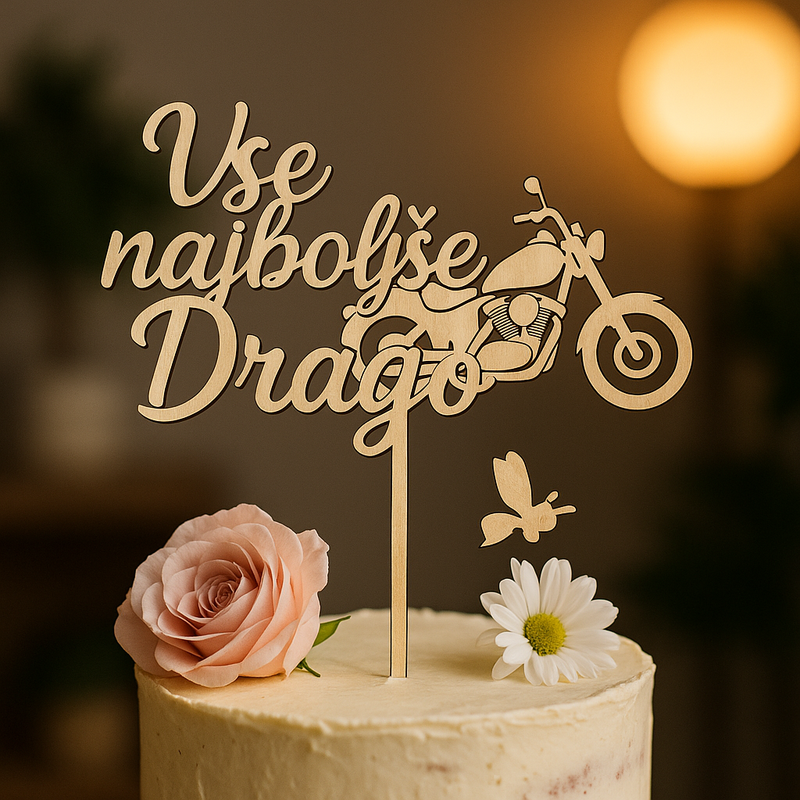Napis za na torto čoper
