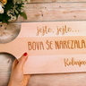Tagliere con incisione personalizzata 20x40cm